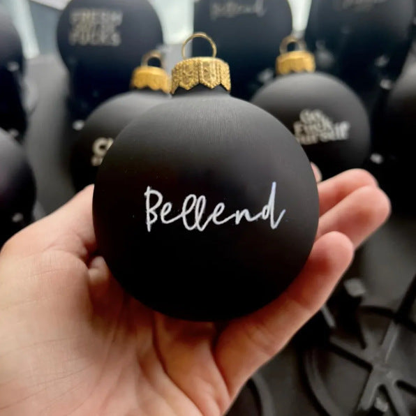 Funny Christmas Ornament – Black Humor Holiday Decoration for Tree & Home Décor