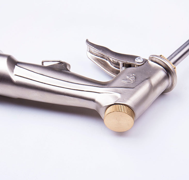 High-Pressure Metal Water Spray Gun – Long Nozzle Car Wash & Garden Cleaning Tool