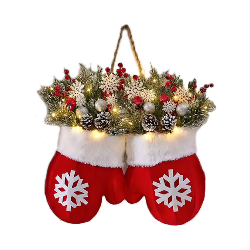Festive Candy Lollipop Gloves Ornaments – Christmas Tree Decor
