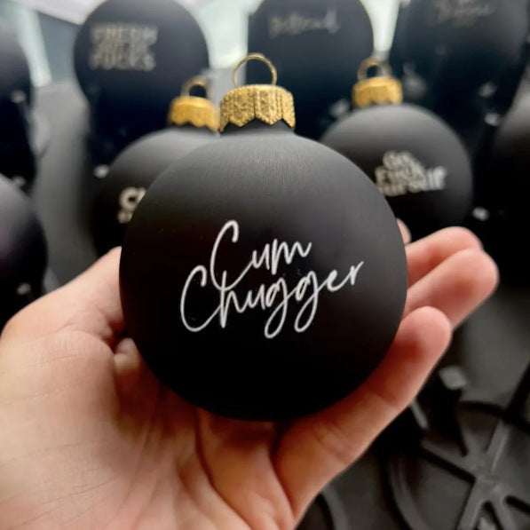 Funny Christmas Ornament – Black Humor Holiday Decoration for Tree & Home Décor