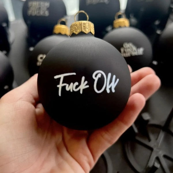 Funny Christmas Ornament – Black Humor Holiday Decoration for Tree & Home Décor